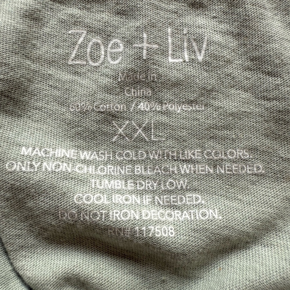 Zoe + Liv Yosemite California T shirt XXL nwot Outdoorsy Hiking Cali pastel - Picture 5 of 5